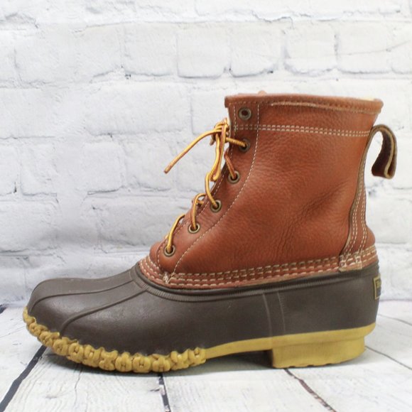 L.L. Bean Shoes - LL BEAN Lined Snow Duck Bean Boot Size M 8 L 10